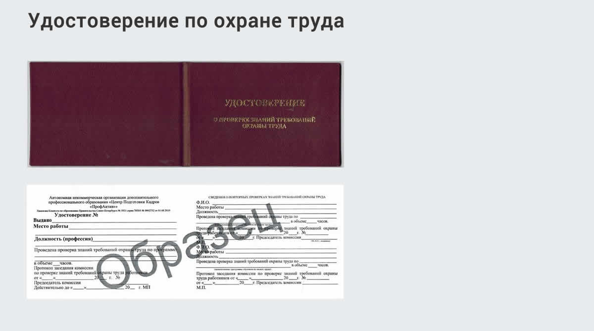  Дистанционное повышение квалификации по охране труда и оценке условий труда СОУТ в Фролове